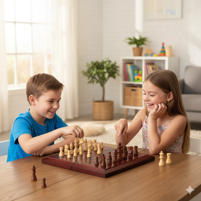 JUEGO DE MESA AJEDREZ DAMAS PREMIUM - TOYNG - 4