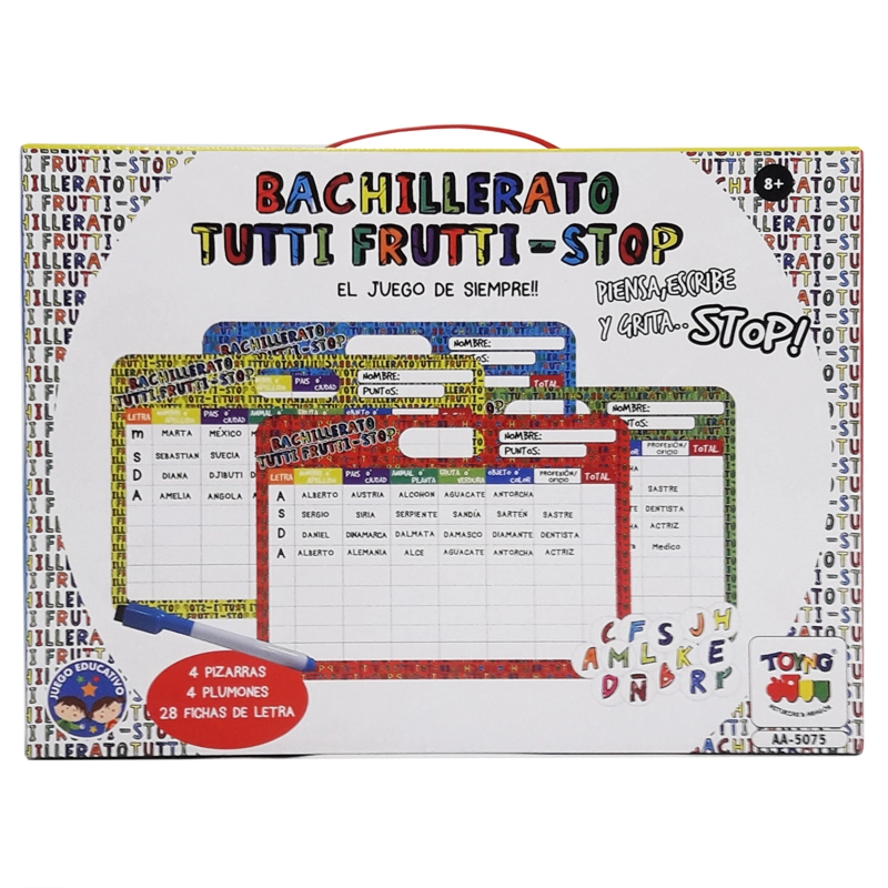 JUEGO DE MESA BACHILLERATO STOP - TOYNG - 4