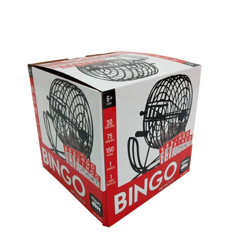 BINGO TOYNG AA-8260 METALICO 30 CARTONES - 3