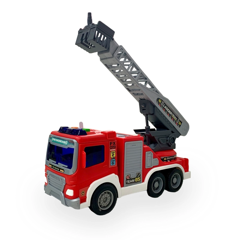 JUGUETE CAMION BOMBEROS ESCALERA GRIS - TOYNG - 5