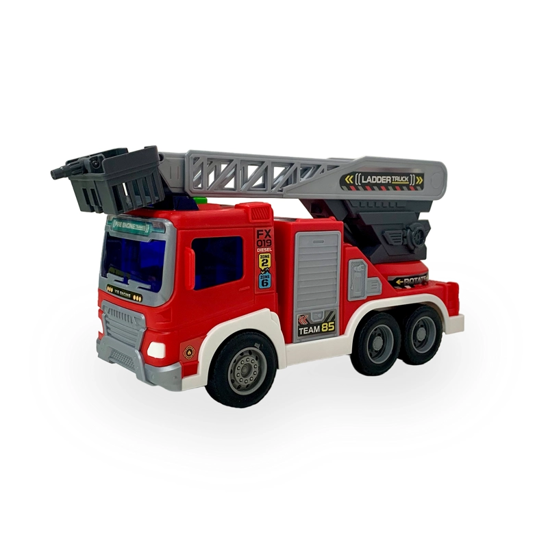 JUGUETE CAMION BOMBEROS ESCALERA GRIS - TOYNG - 6
