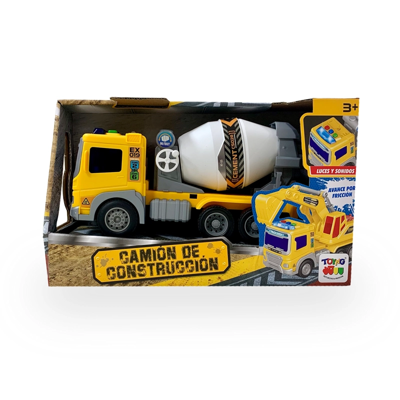 CAMION DE CONSTRUCCION MEZCLADOR CON LUCES Y SONIDOS - TOYNG - 4