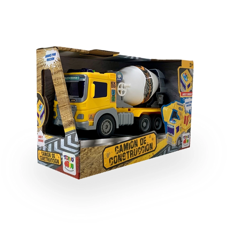 CAMION DE CONSTRUCCION MEZCLADOR CON LUCES Y SONIDOS - TOYNG - 5