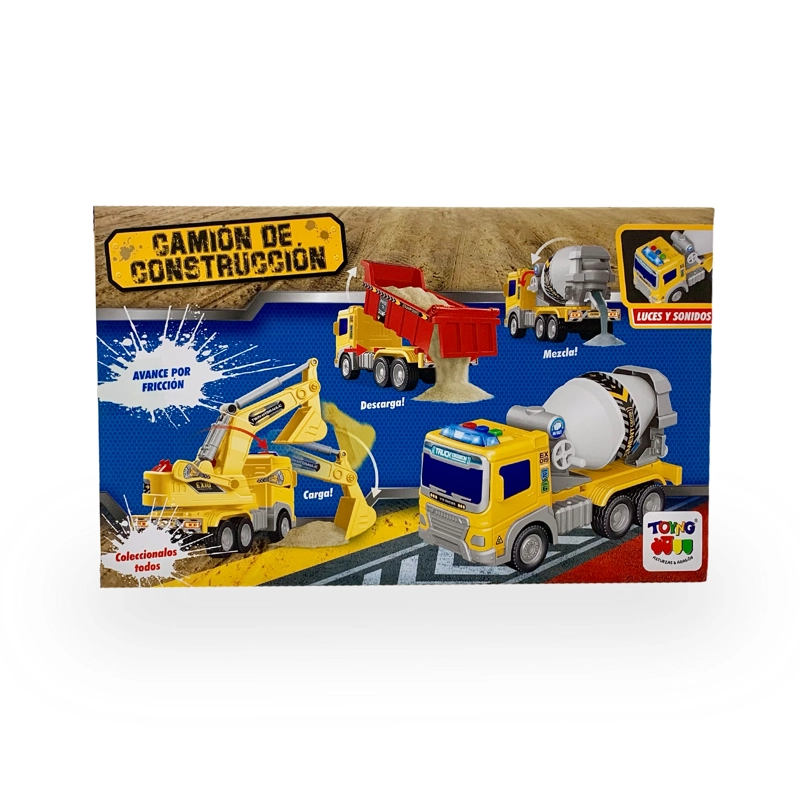 CAMION DE CONSTRUCCION MEZCLADOR CON LUCES Y SONIDOS - TOYNG - 6