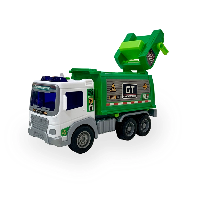 JUGUETE CAMION RECOLECTOR BASURA 1:16 LUCES SONIDOS - TOYNG - 9