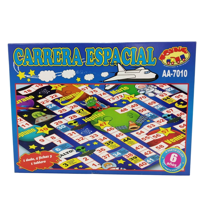 JUEGO DE MESA CARRERA ESPACIAL - TOYNG - 2