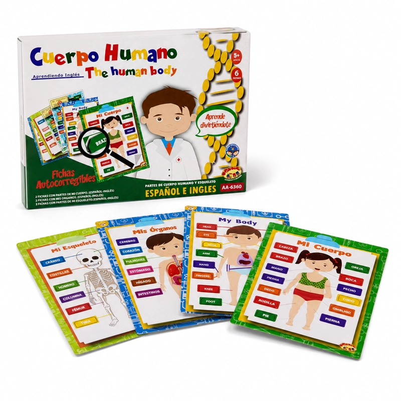 JUEGO EDUCATIVO CUERPO HUMANO - TOYNG - 1