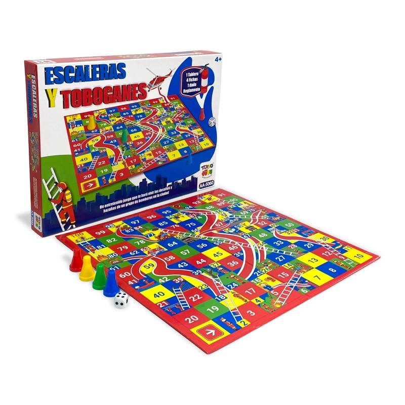 JUEGO DE MESA ESCALERAS Y TOBOGANES - TOYNG - 1