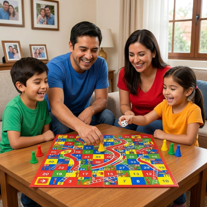 JUEGO DE MESA ESCALERAS Y TOBOGANES - TOYNG - 6