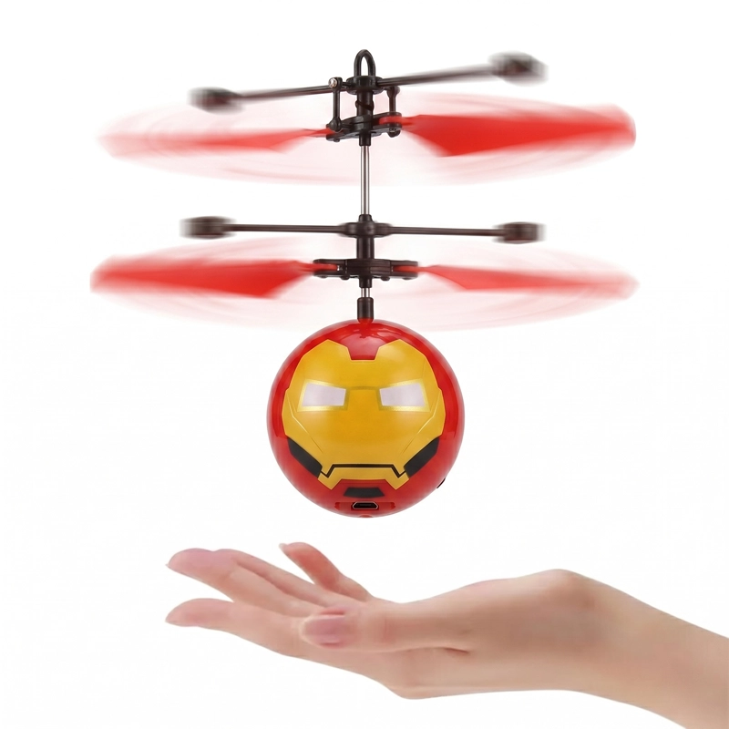 JUGUETE HELIBALL IRON MAN - MARVEL - 1