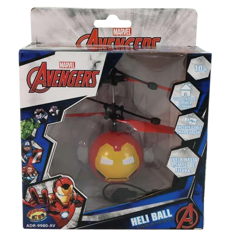 JUGUETE HELIBALL IRON MAN - MARVEL - 6