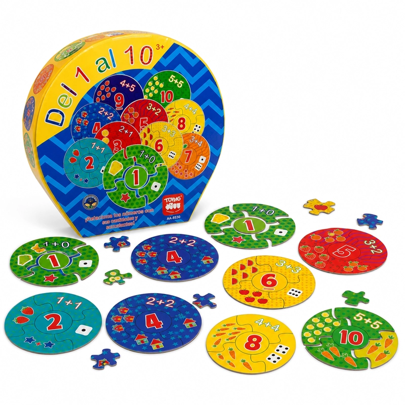 JUEGO EDUCATIVO EDUCATIVO DEL 1 AL 10 - TOYNG - 1