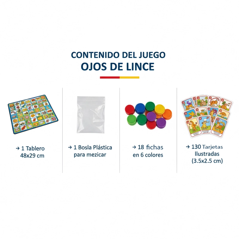 JUEGO DE MESA OJOS DE LINCE - TOYNG - 3