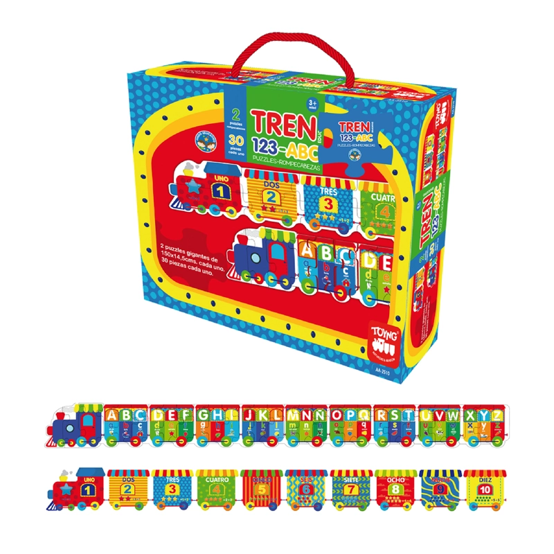 PUZZLE TREN 123-ABC (PIEZAS) - TOYNG - 1