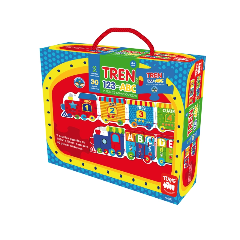 PUZZLE TREN 123-ABC (PIEZAS) - TOYNG - 2