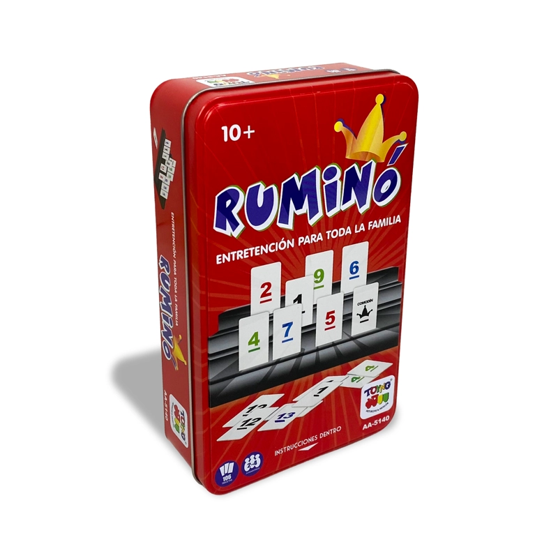 JUEGO DE MESA RUMINO RUMMY RUMMI CAJA METALICA - TOYNG - 5