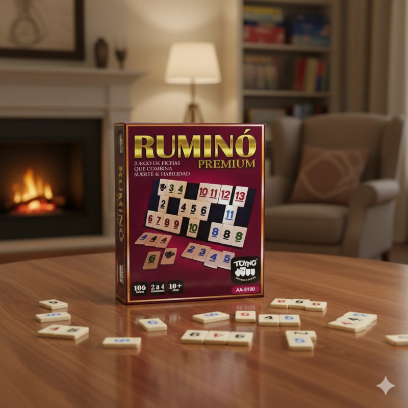 JUEGO DE MESA RUMINO PREMIUM RUMMY RUMMI - TOYNG - 7