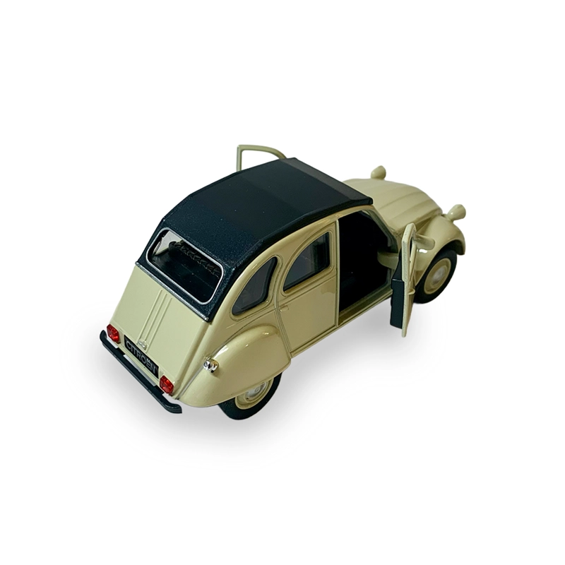AUTO CITRONETA 2CV SOFT TOP ESCALA 1:34:39 - WELLY - 3