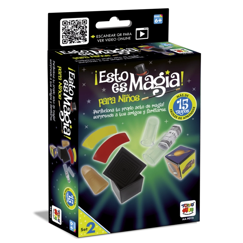 JUEGO DE MAGIA ESTO ES MAGIA SET 2 (15 TRUCOS) - TOYNG - 2