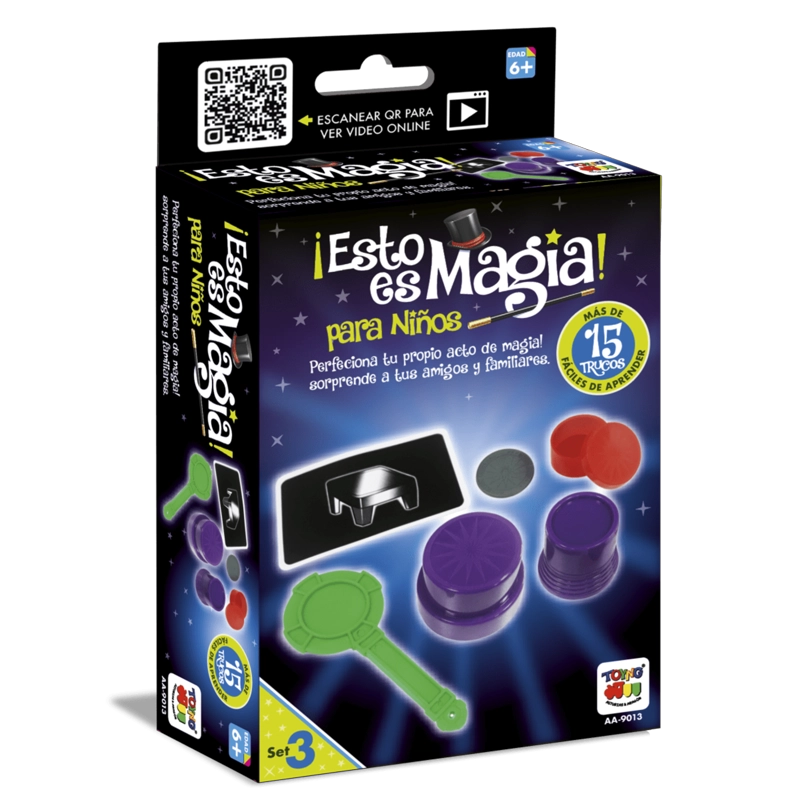 JUEGO DE MAGIA ESTO ES MAGIA SET 3 (15 TRUCOS) - TOYNG - 2