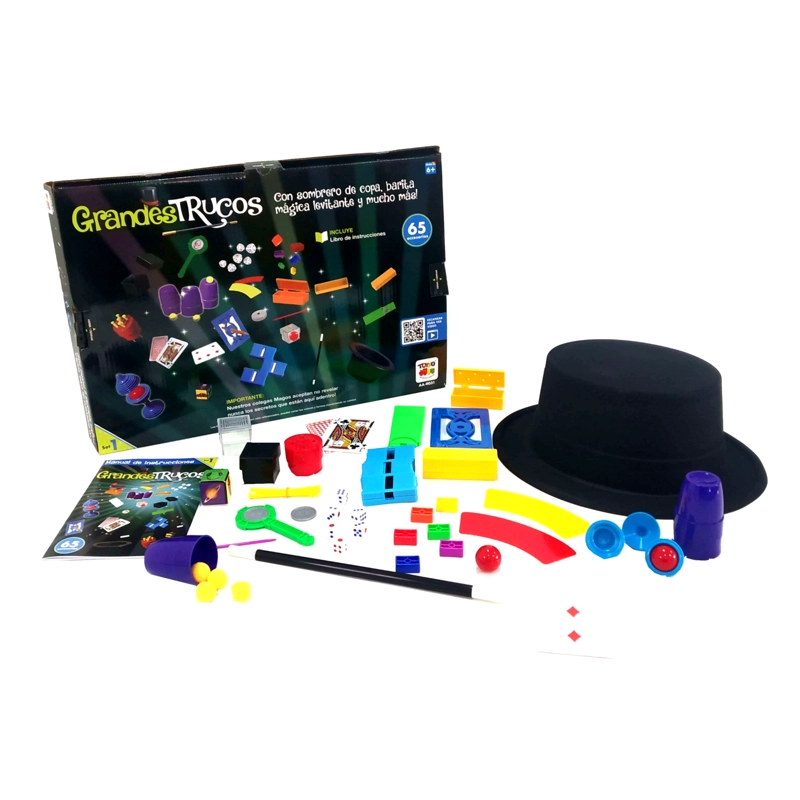 JUEGO DE MAGIA GRANDES TRUCOS SET 1 (65 ACCESORIOS) - TOYNG - 1
