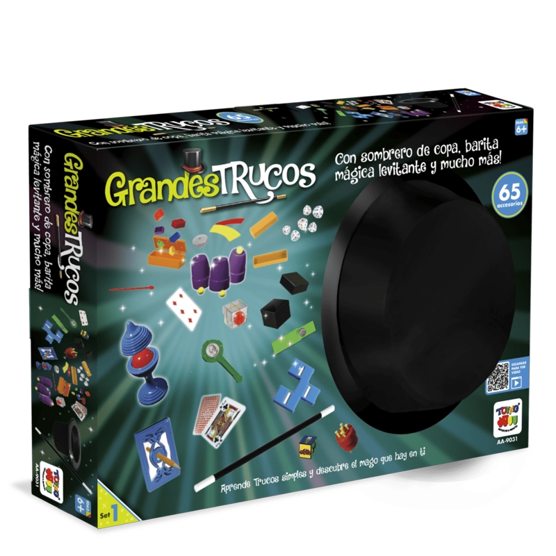 JUEGO DE MAGIA GRANDES TRUCOS SET 1 (65 ACCESORIOS) - TOYNG - 6
