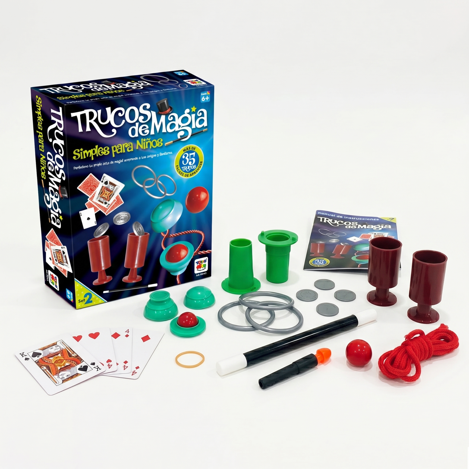 JUEGO DE MAGIA SET DE MAGIA 2 (35 TRUCOS) - TOYNG - 1