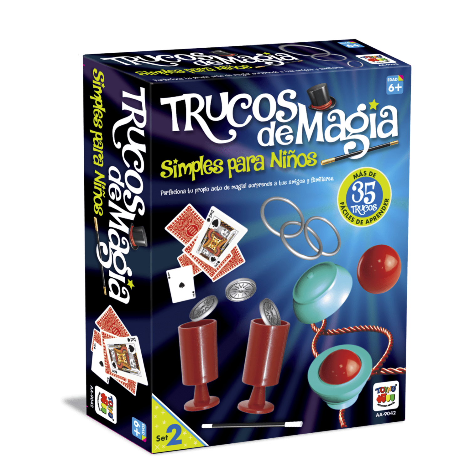 JUEGO DE MAGIA SET DE MAGIA 2 (35 TRUCOS) - TOYNG - 7