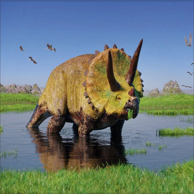 PUZZLE TRICERATOPS COLECCION JURASICA (100 PIEZAS) - TOYNG - 4