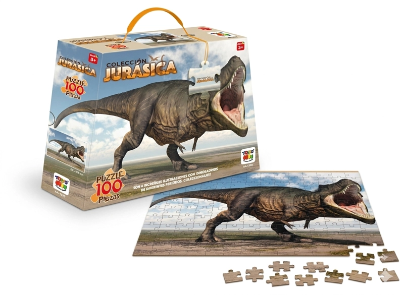 PUZZLE TYRANNOSAURUS REX COLECCION JURASICA (100 PIEZAS) - TOYNG - 1