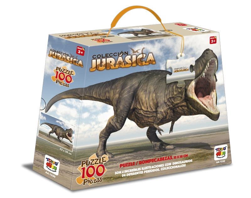 PUZZLE TYRANNOSAURUS REX COLECCION JURASICA (100 PIEZAS) - TOYNG - 3