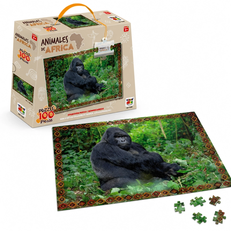 PUZZLE GORILA (100 PIEZAS) - TOYNG - 1