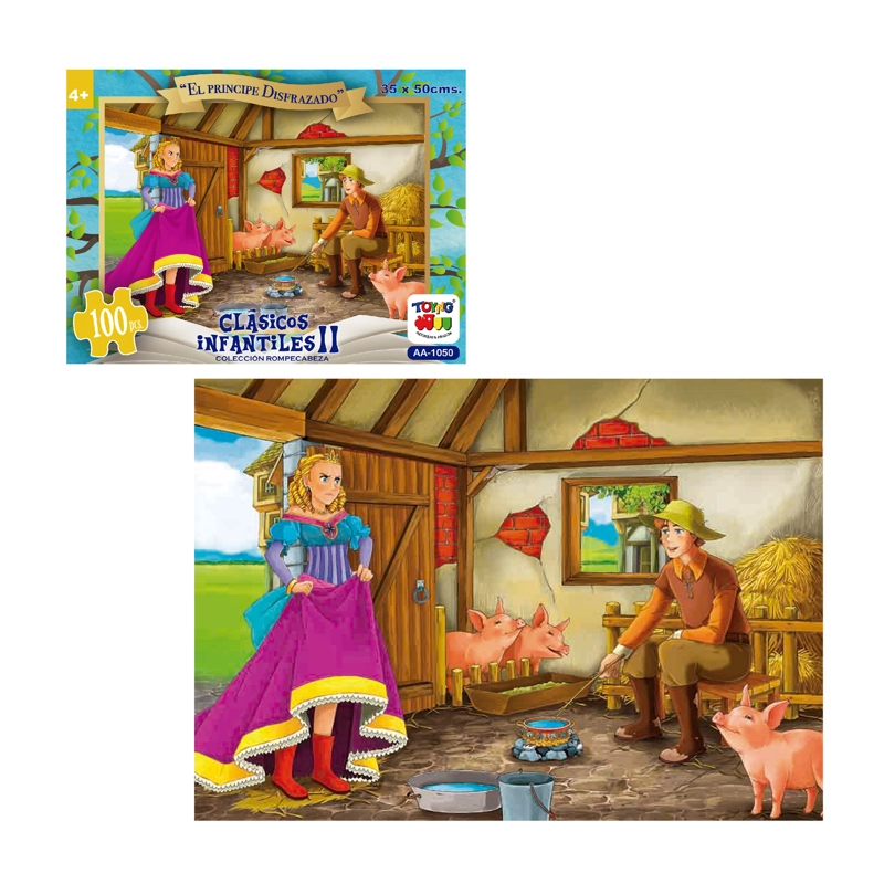 PUZZLE EL PRINCIPE DISFRAZADO (100 PIEZAS) - TOYNG - 4