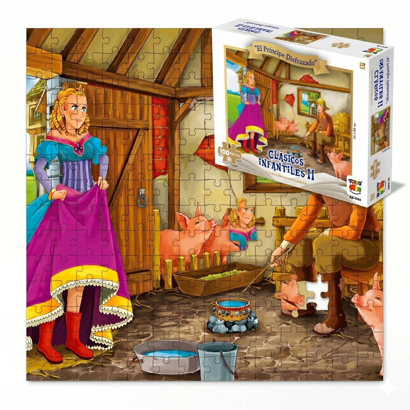 PUZZLE EL PRINCIPE DISFRAZADO (100 PIEZAS) - TOYNG - 5