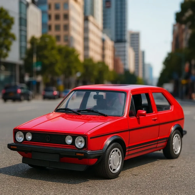 AUTO VOLKSWAGEN GOLF I GTI ESCALA 1:34:39 - WELLY - 8