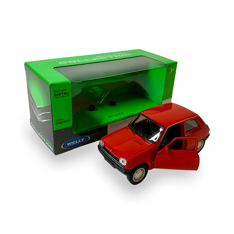 AUTO RENAULT 5 ESCALA 1:34:39 - WELLY - 1