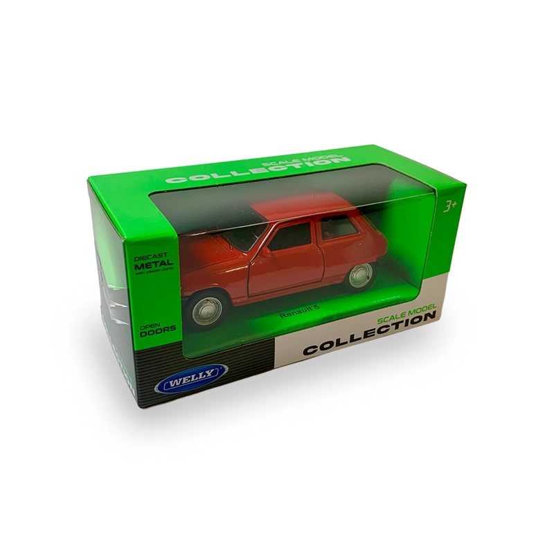 AUTO RENAULT 5 ESCALA 1:34:39 - WELLY - 4
