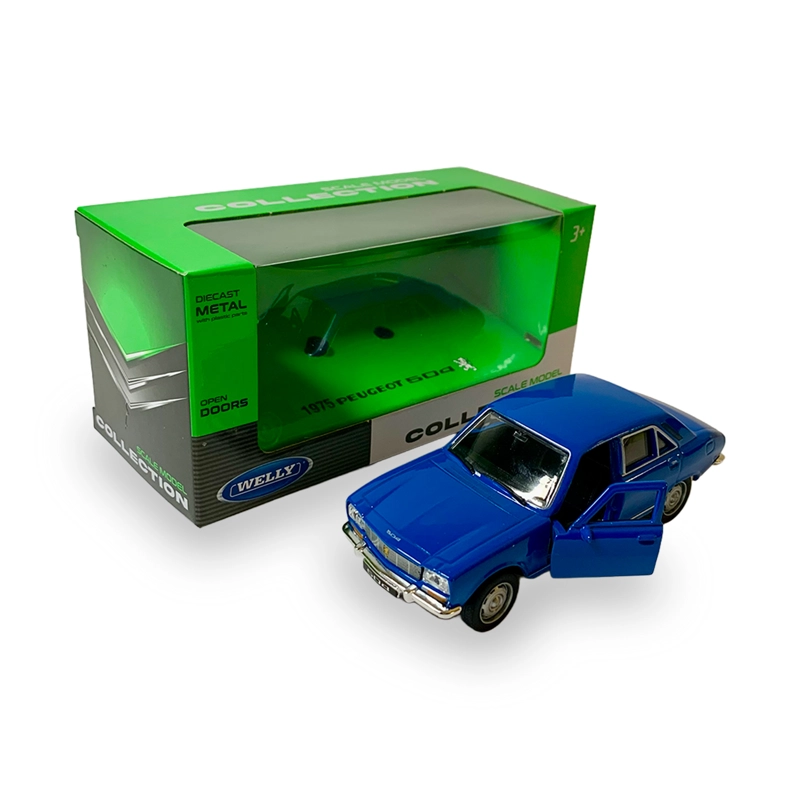 AUTO PEUGEOT 504 1975 ESCALA 1:34:39 - WELLY - 1