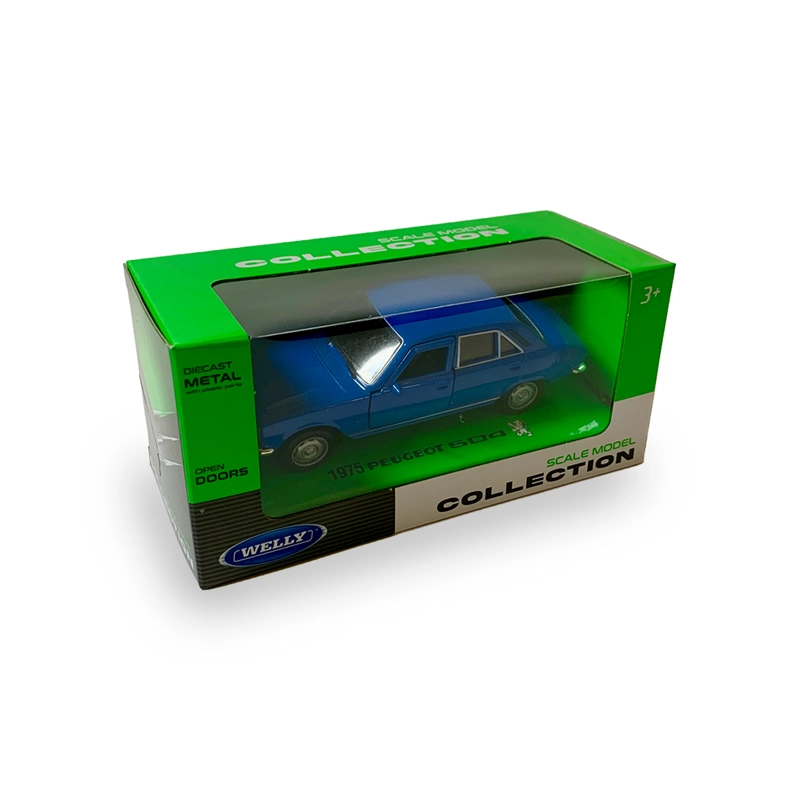 AUTO PEUGEOT 504 1975 ESCALA 1:34:39 - WELLY - 4