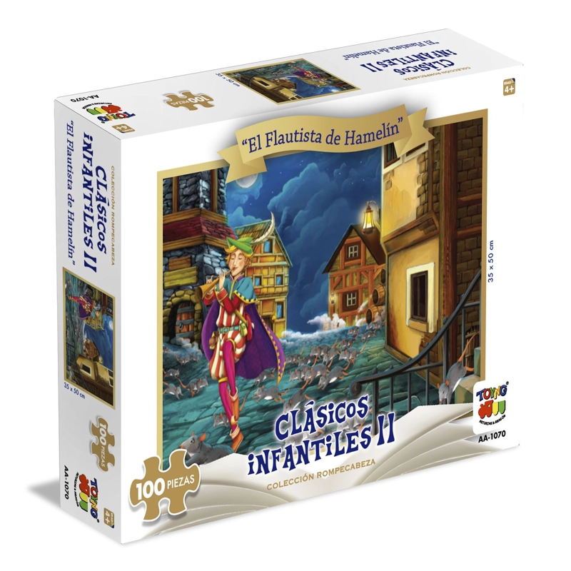 PUZZLE EL FLAUTISTA DE HAMELIN (100 PIEZAS) - TOYNG - 6