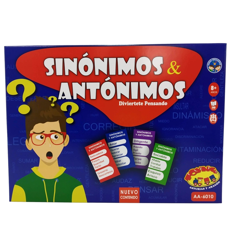 JUEGO EDUCATIVO SINONIMOS Y ANTONIMOS - TOYNG - 6