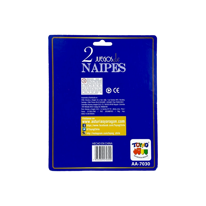 JUEGO DE MESA NAIPES 2 - TOYNG - 7