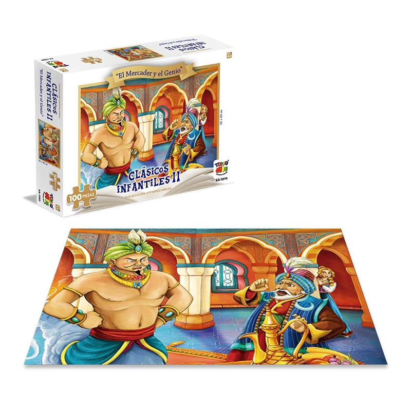 PUZZLE EL MERCADER Y EL GENIO (100 PIEZAS) - TOYNG - 1