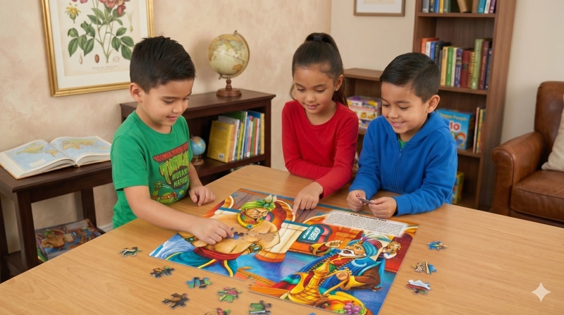 PUZZLE EL MERCADER Y EL GENIO (100 PIEZAS) - TOYNG - 3