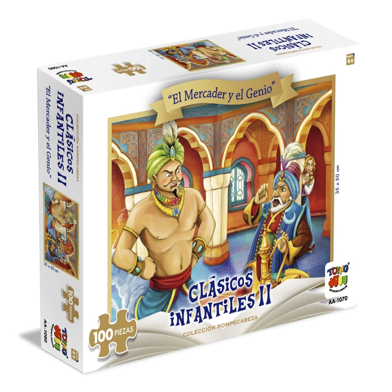 PUZZLE EL MERCADER Y EL GENIO (100 PIEZAS) - TOYNG - 5