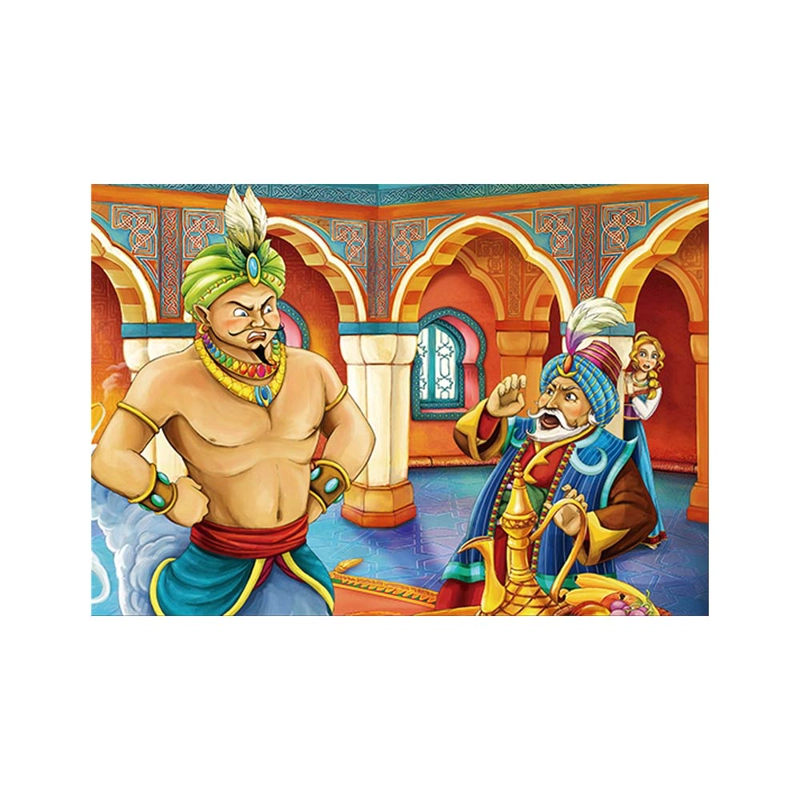 PUZZLE EL MERCADER Y EL GENIO (100 PIEZAS) - TOYNG - 6