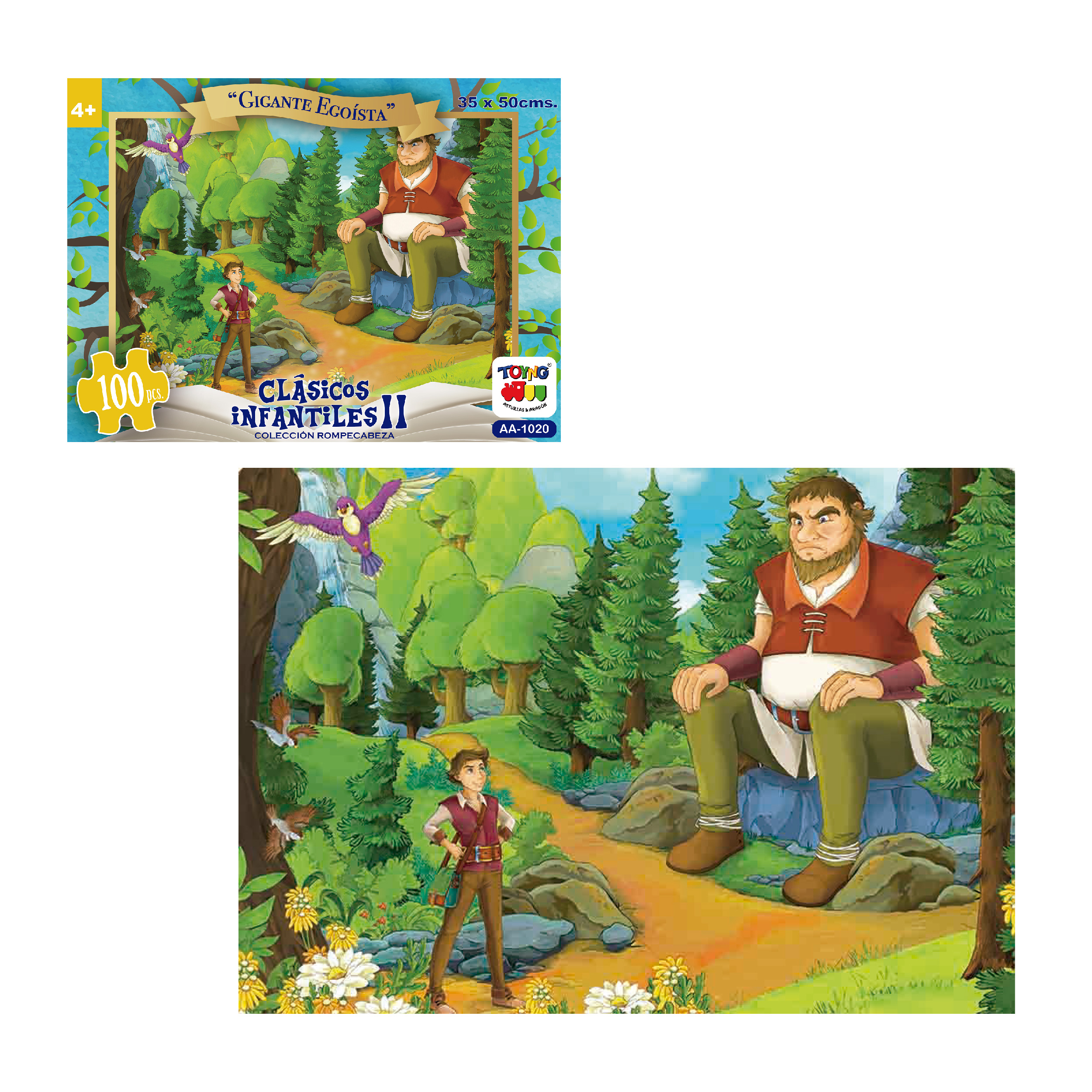 PUZZLE 100 PCS - GIGANTE EGOISTA - 2