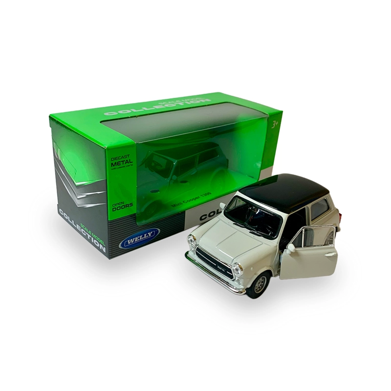 AUTO MINI COOPER 1300 ESCALA 1:34:39 - WELLY - 1