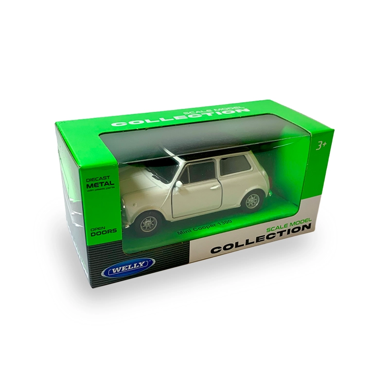 AUTO MINI COOPER 1300 ESCALA 1:34:39 - WELLY - 2
