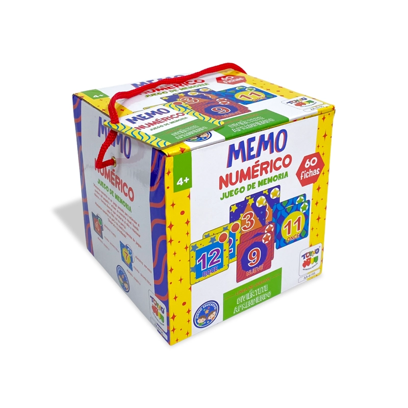 JUEGO EDUCATIVO MEMORICE NUMEROS - TOYNG - 2